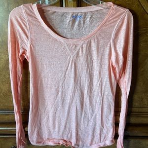 Orange/peach long sleeve